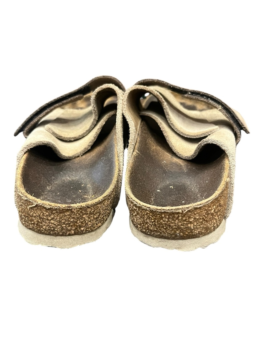 Birkenstock | Kyoto Taupe Suede Sandals 36EU / 37EU - Picture 5 of 12
